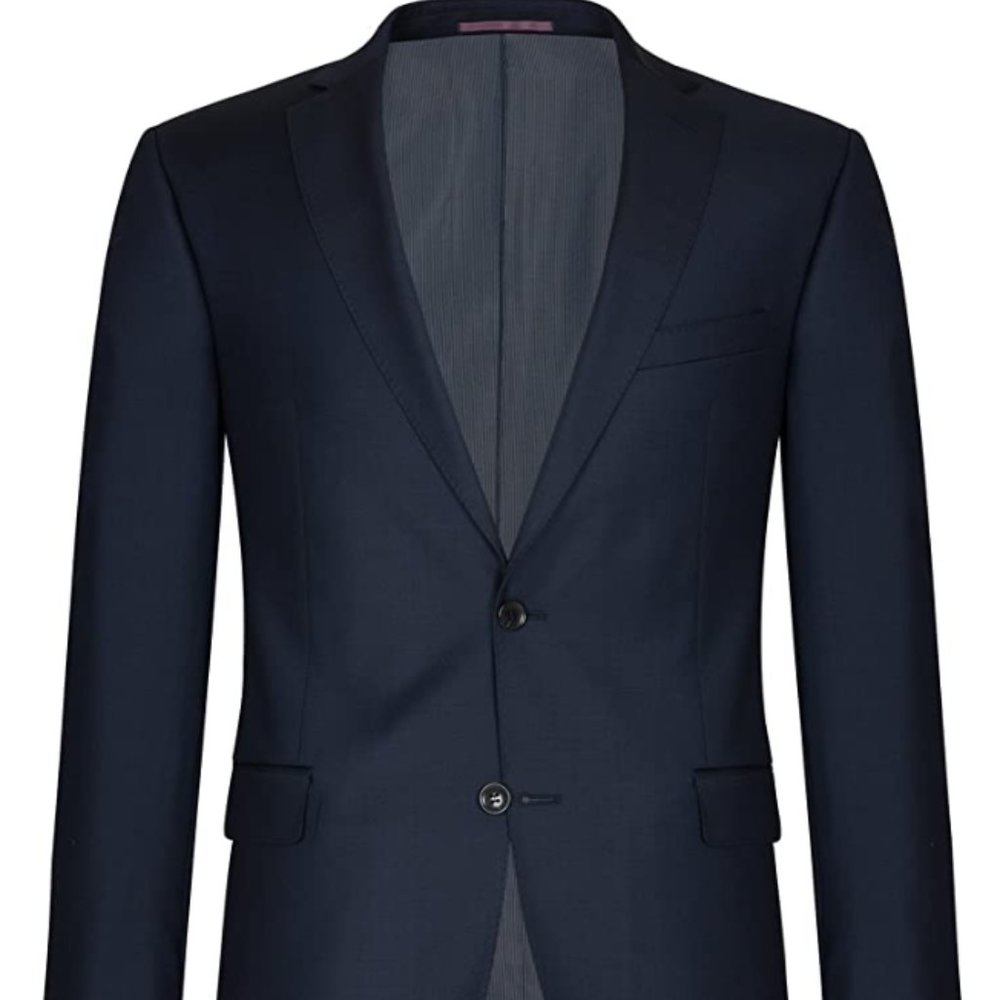 Large men's Suit Jacket Black
